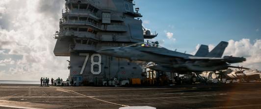 Avión E/A-18G Growler.