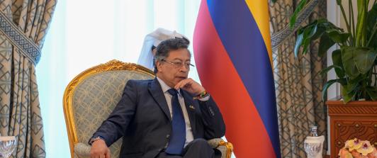 El primer mandatario afirmó que no permitirá usar territorio colombiano para una invasión en Venezuela y llamó a resolver el conflicto del vecino país de forma pacífica. 