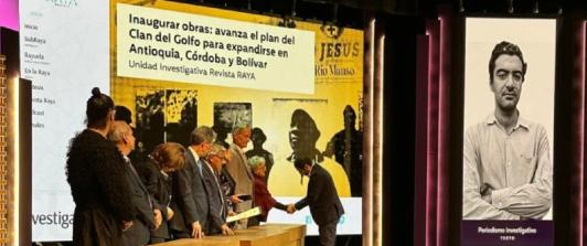 Revista RAYA gana Premio Simón Bolívar por investigación sobre la expansión del Clan del Golfo