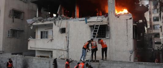 Ataques de Israel al sur del Líbano. / Foto: AFP.