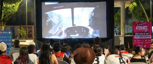 Cine con la Gente en Arauca. / Foto: RTVC.