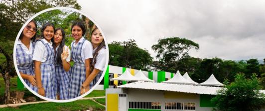 Entrega de Colegio Universidad en El Catatumbo. / Fotos: MinEducación.