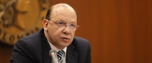 Ministro Germán Ávila.