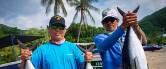 Pescadores colombianos. / Foto: Santiago Villegas - RTVC.