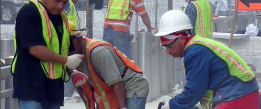 obreros de construcción