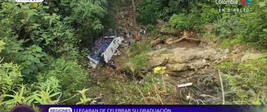 Bus accidentado en vía Remedios-Segovia, Antioquia, deja 17 muertos y 20 heridos, según Agencia de Seguridad Vial 