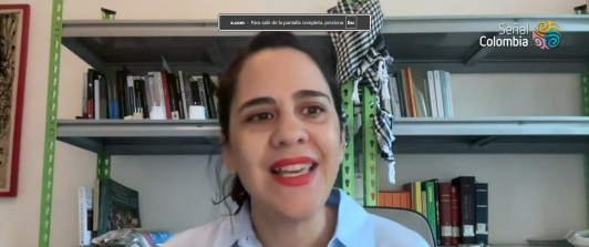 'No podemos permitir que el esclavismo que sumió a Colombia y el Cauca en una guerra perpetua vuelva a surgir': Luciana Cadahia 