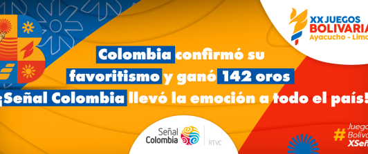 Colombia lideró el medallero de los Juegos Bolivarianos 2025 con transmisión especial de Señal Colombia 