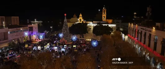 Palestina: Belén recuperó una Navidad festiva y Gaza sigue en crisis.