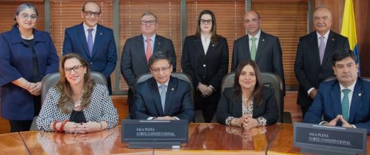 Corte Constitucional sobre el decreto 1390. / Foto: Corte Constitucional.