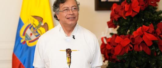 Presidente Petro sobre Colfuturo. / Foto: Presidencia.