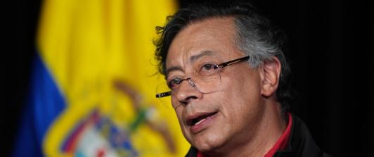 Presidente Gustavo Petro destacó el papel del precio de los alimentos en la baja inflación.
