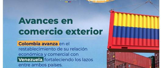 Presidente Petro resalta impulso del comercio entre Colombia y Venezuela como logro de su gobierno