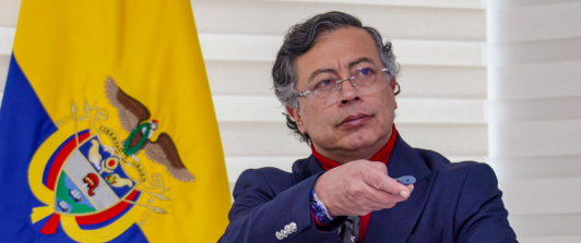 presidente Gustavo Petro, en la alocución del 23 de diciembre de 2025