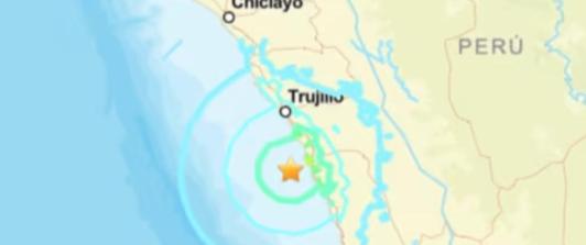 Sismo en Perú de magnitud 6,0 deja 25 heridos y varios daños materiales en escuelas y hospitales al norte de Perú 