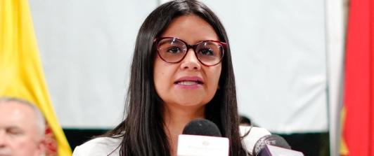 Angie Rodríguez. / Foto: Presidencia.