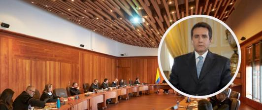 Bernardo Moreno Villegas. / Foto: Corte Suprema y Dapre.