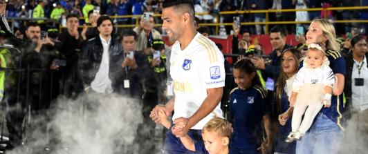 Falcao regresa a Millonarios. / Foto: AFP.