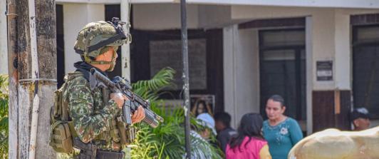 Fuerzas Militares presentan balance de la Operación Catatumbo.