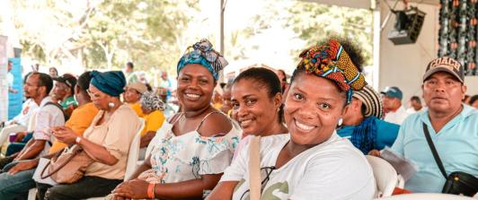 Gobierno aprobó 2.578 hectáreas de tierras para comunidades étnicas.