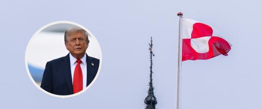 Groenlandia le responde a Trump. / Fotos: AFP.