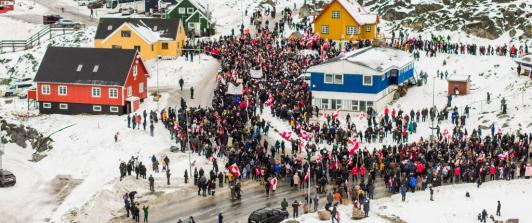Groenlandia: Marchas en Nuuk contra el plan de anexión de Trump.