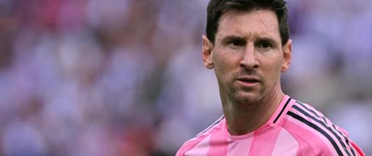 Lionel Messi con Inter Miami en gira de pretemporada. / Foto: AFP.