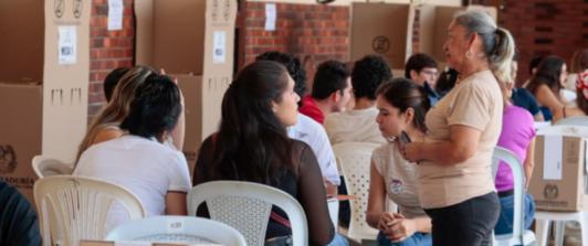 Jurado de votación. / Foto: Registraduría.