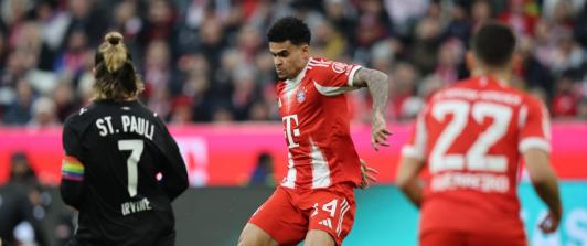 Luis Díaz. / Foto: AFP. 