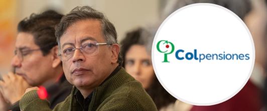 Petro desmiente a El Tiempo. / Fotos: Presidencia y Colpensiones.