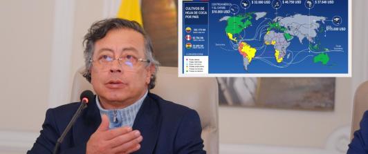 Presidente destaca la disminución de cultivos de hoja de coca. / Fotos: Presidencia.