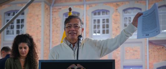 Presidente Petro anunció reactivación del Hospital San Juan de Dios