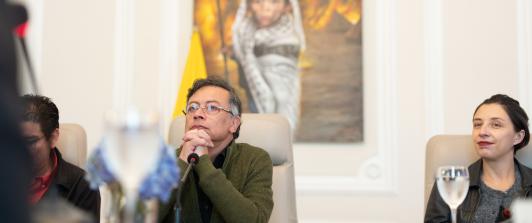 "Se va a hacer corresponsable de una crisis fiscal": Petro a Camargo.