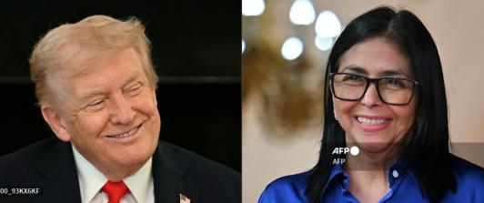 Venezuela: Trump invitará a Delcy Rodríguez a Washington.