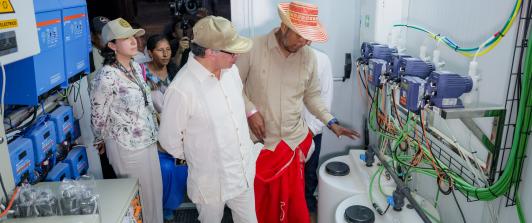 Gobierno entrega planta desalinizadora en La Guajira para llevar agua potable a más de 5 mil habitantes