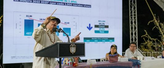 Con agua potable hemos salvado la vida de niños y niñas: Petro