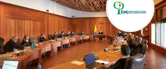 Corte suprema de justicia sobre pensión a sobrevivientes. / Foto: Corte Suprema de Justicia y Colpensiones.