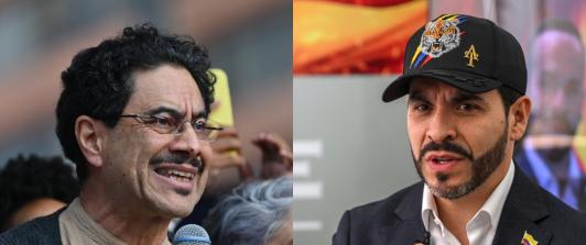 Iván Cepeda ganaría intención de voto. / Fotos: AFP.