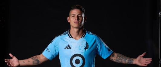 James Rodríguez en Minnesota United. / Foto: X James Rodríguez.