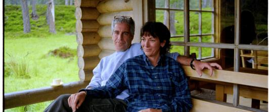 Ghislaine Maxwell y Jeffrey Epstein. / Foto: AFP.