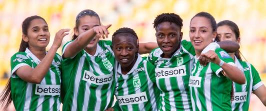 Triunfo de Nacional Femenino en Bogotá. / Foto: Santiago Villegas - RTVC.