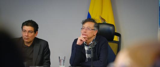 Pdte. Petro pide levantar suspensión de emergencia económica.