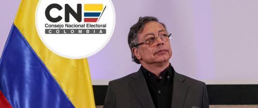 Petro sobre decisión del CNE. / Fotos: Presidencia y Cne.