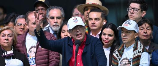 Petro sobre código fuente de software para elecciones. / Foto: AFP.