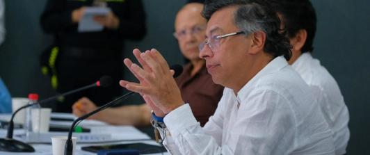 Petro sobre propuesta del fondo ambiental. / Foto: Presidencia.