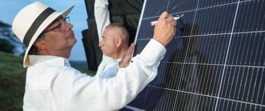 Petro destaca la transición energética. / Foto: Presidencia.