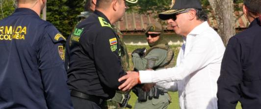 Nuevas medidas de seguridad del presidente. / Foto: Presidencia.