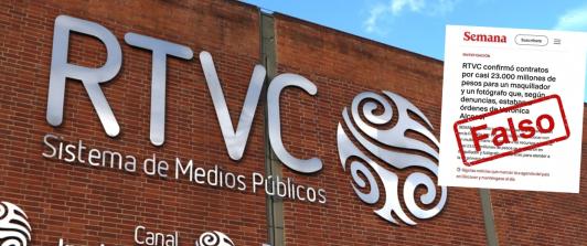 RTVC exige rectificación proporcional a Revista Semana tras admitir información falsa sobre contratos