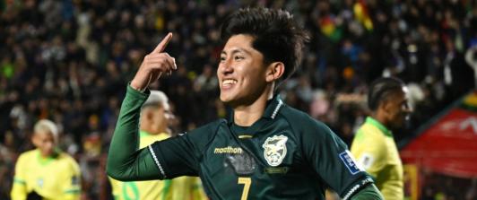 Bolivia se prepara para el repechaje. / Foto: AFP.