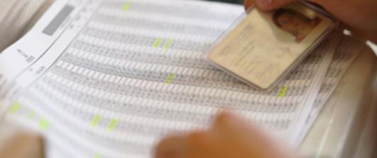 Cambios de puesto de votación. / Foto: Registraduría.